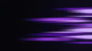 Abstract purple geometric artwork