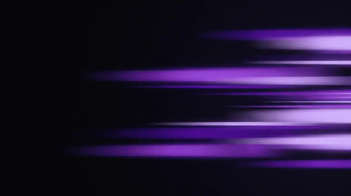 Abstract purple geometric artwork